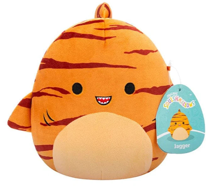 Squishmallows 7.5inch Plush Jagger The Tiger Shark