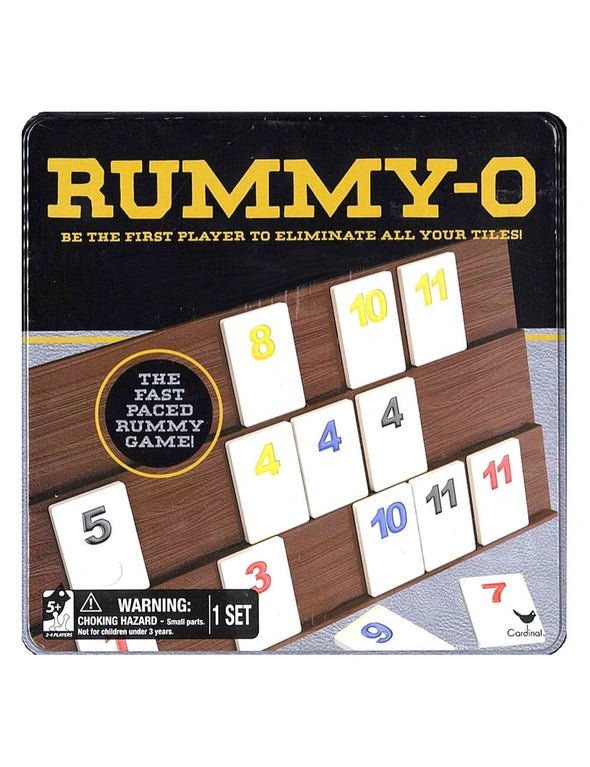 Cardinal Classics Rummy-o Game in Tin