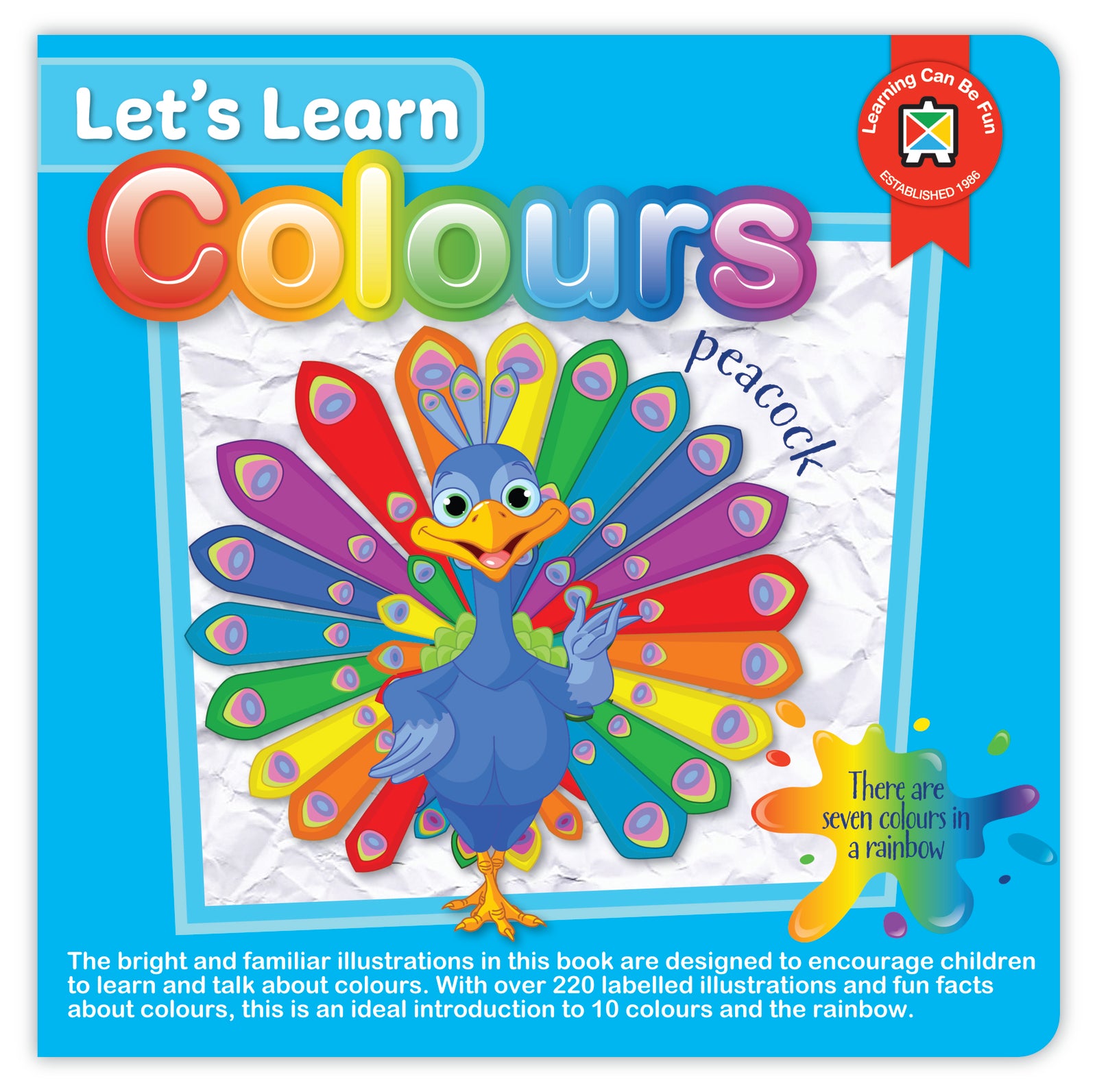 Board Book Let's Learn Colours