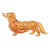 Crystal Puzzle 3D Jigsaw DACHSHUND 41 Pieces