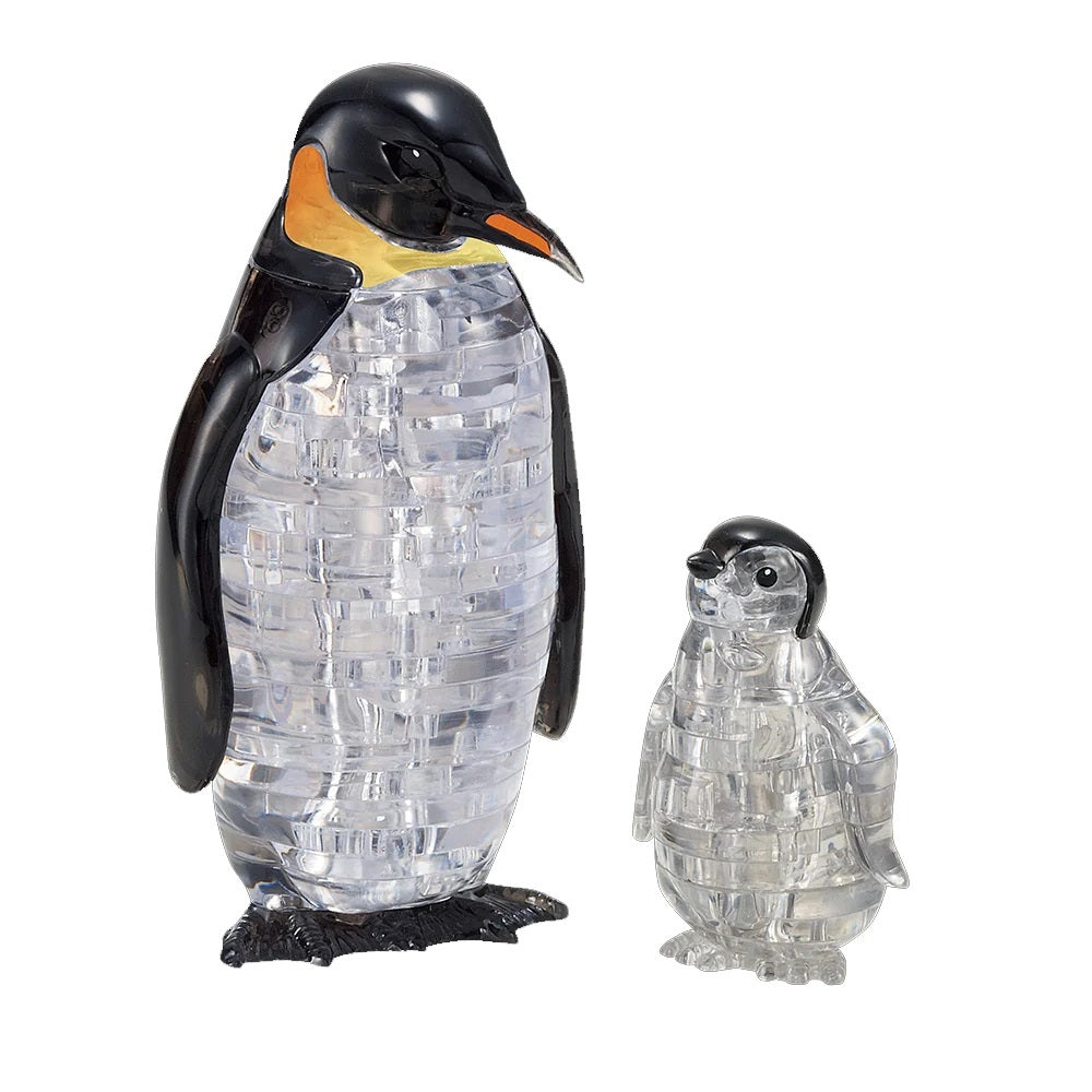 Crystal Puzzle 3D Jigsaw PENGUINS 43 Pieces