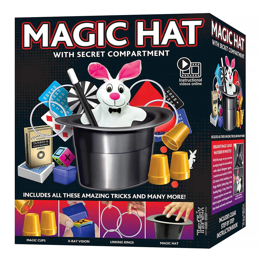 Ezama magic Hat with Secret Compartment 225 tricks