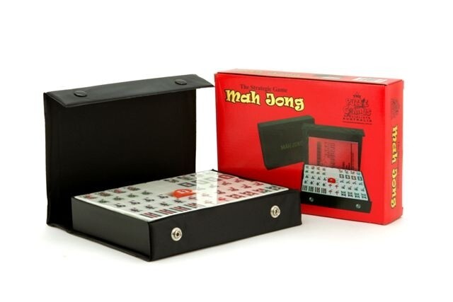 Mahjong in Vinyl Case with Sticks