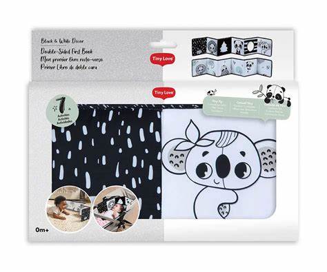 Tiny Love Black & White Double Sided Flip Book