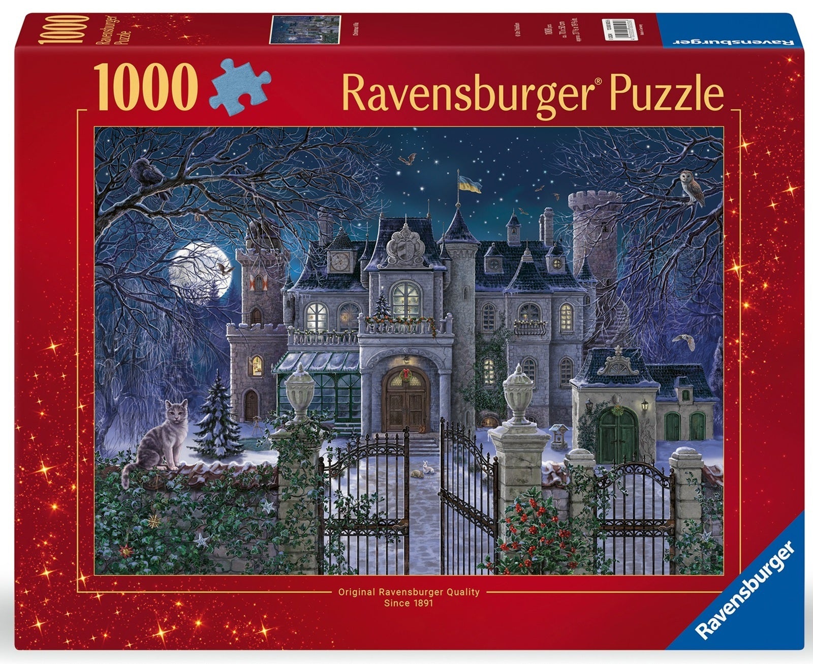 RB00505-6 Christmas Villa 1000pc Puzzle