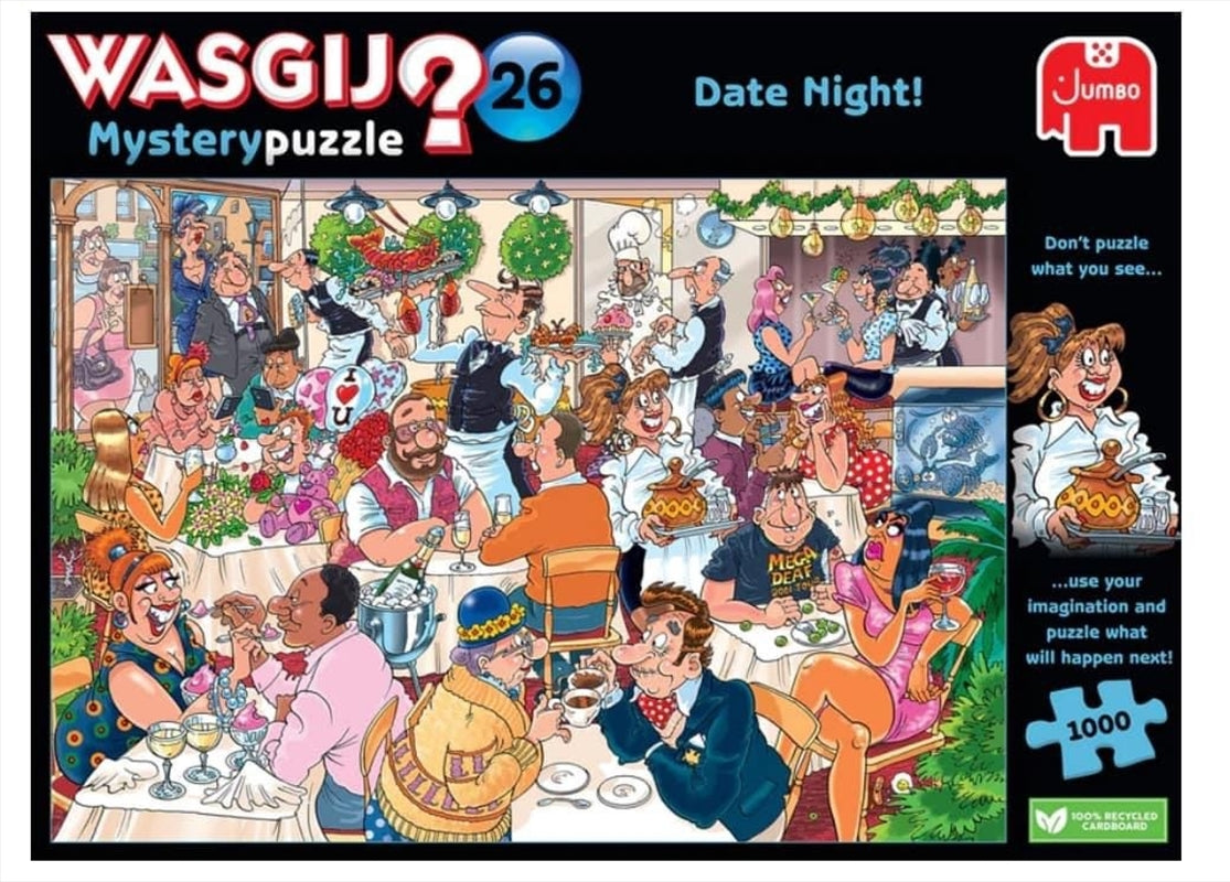 Wasgij Mystery 26 Date Night 1000pc Puzzle