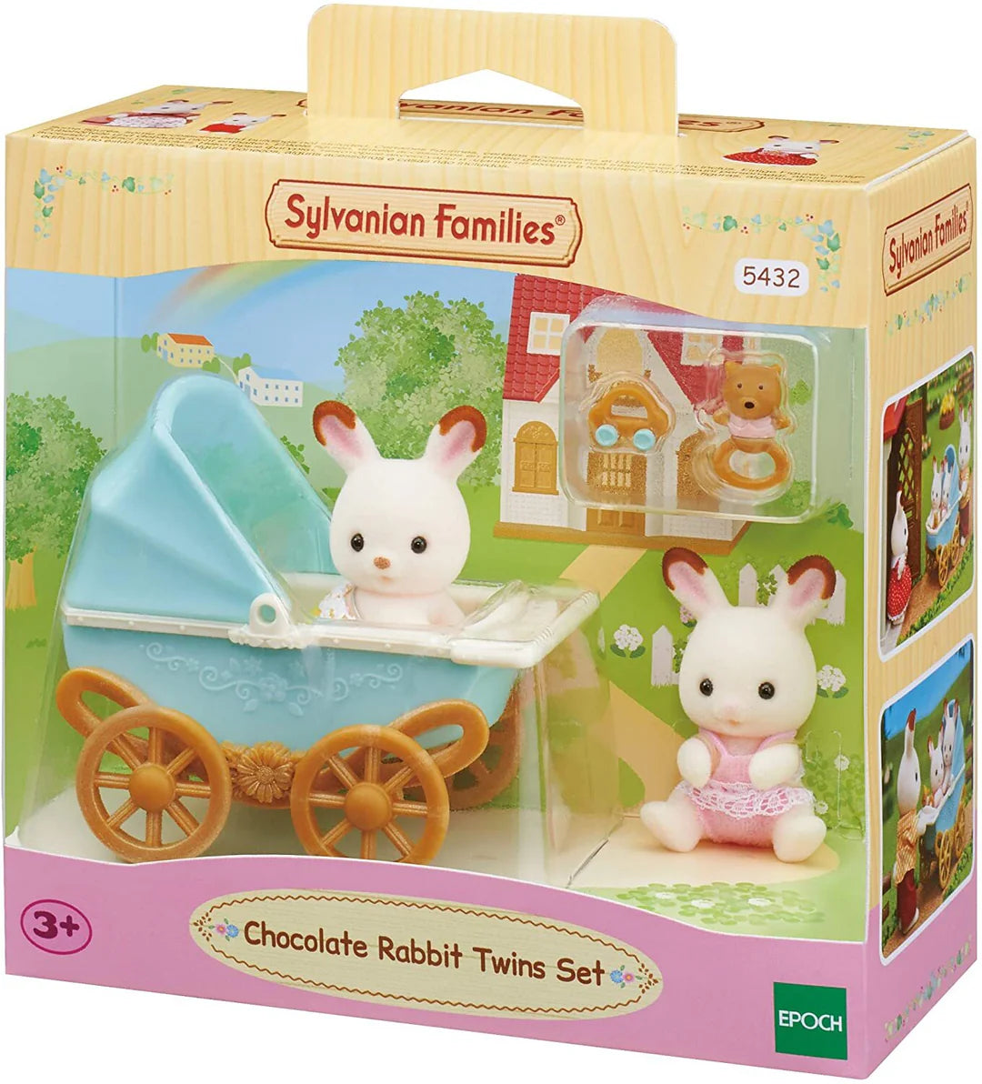 SF5432 Chocolate Rabbit Twins Set