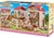 SF5708 Red Roof Country Home With Secret Attic Playroom