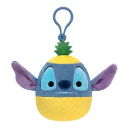 Squishmallows 3.5 inch Clip On Disney Easter 2025 Stitch Dressed as Pineapple