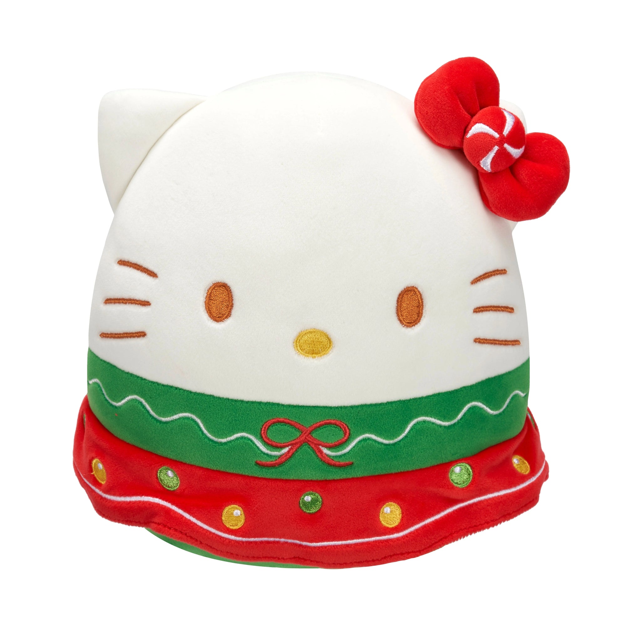 Squishmallows 8inch Hello Kitty Holiday Plush - Hello Kitty