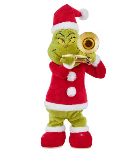 Grinch with Trombone incl 3 x AA demo batteries