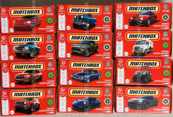 Matchbox Power Grabs Heritage Vehicles Assorted