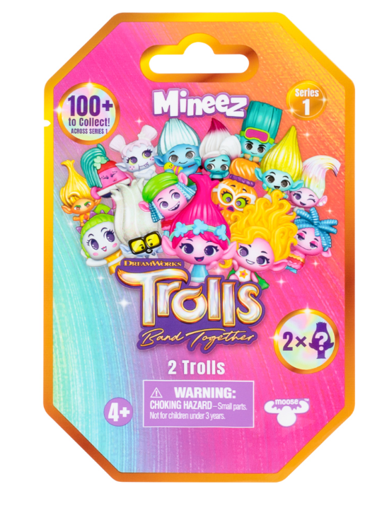 Trolls S1 Mineez Figure 2pk Asstd