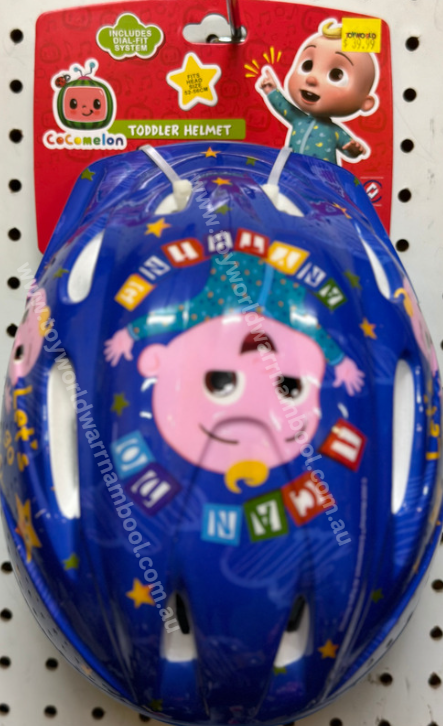 Bike Helmet Cocomelon 52-56cm - Warrnambool Toys and Baby