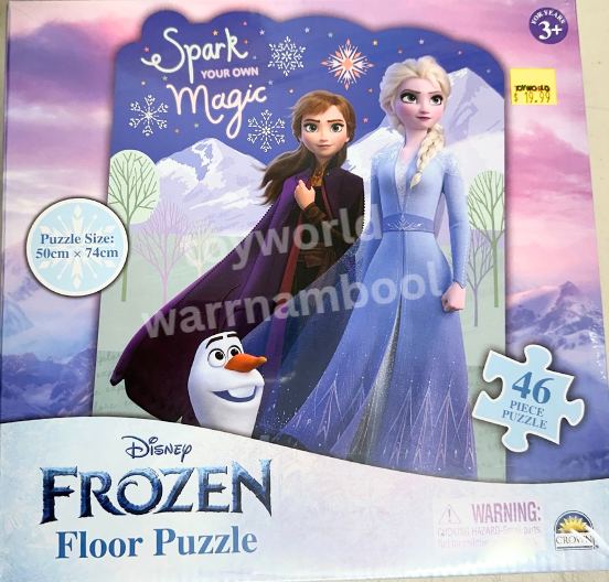 Frozen 2 Floor Puzzle 46pce Asst