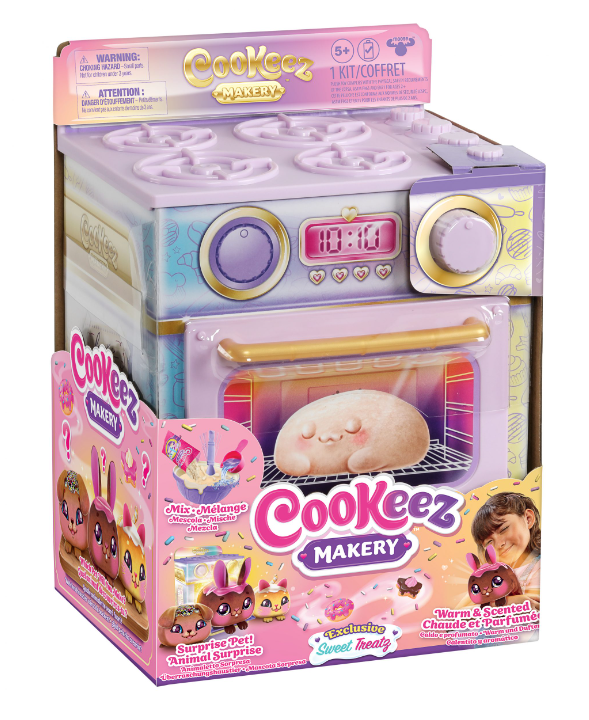 Cookeez Makery Oven Play Set Exclusive Sweet Treats batteries included