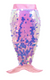 Pink Poppy Flip Sequin Shimmering Mermaid Tail Pink