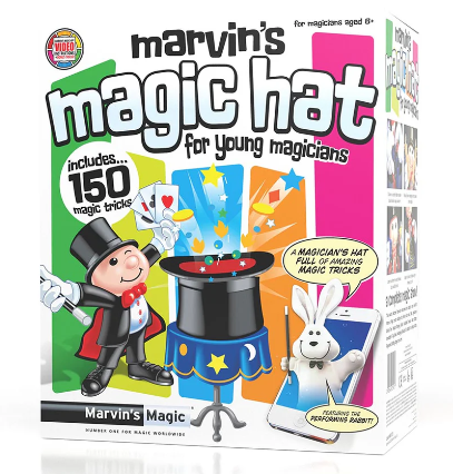 Marvins Magic Magic Hat For Young Magicians 150 Magic Tricks