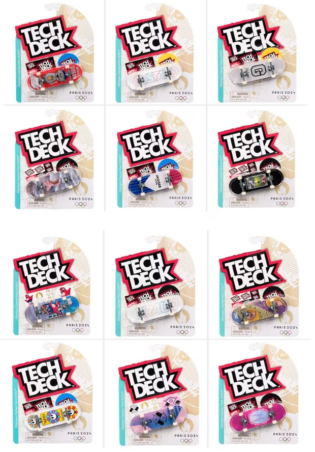 Tech Deck 96mm Fingerboards PARIS 2024 Olympics Assorted