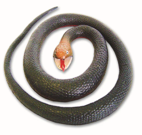 Wild Republic Snake 46in Red Bellied Black Snake