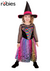 Rainbow Colour Magic Witch Costume Medium 5-6yrs