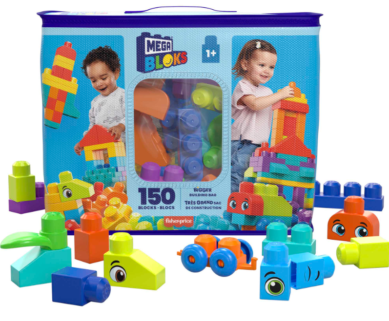 Mega Bloks Bigger Building Bag 150pc