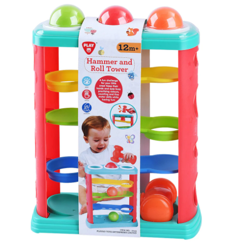 PLAYGO TOYS ENT. LTD. Hammer and Roll Tower