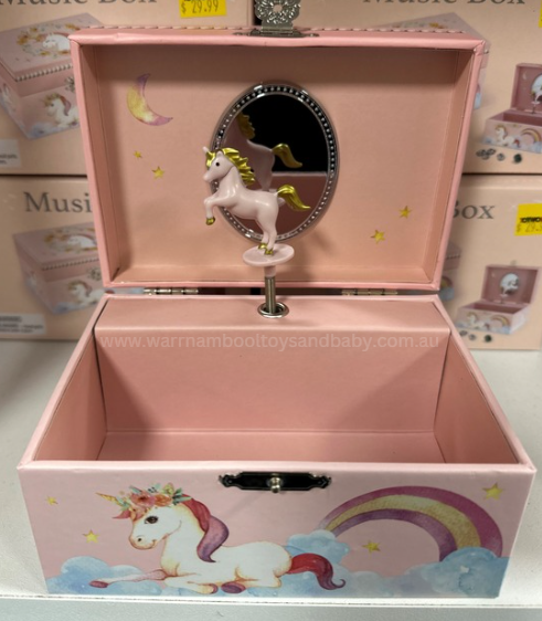 Unicorn Musical Jewellery Box