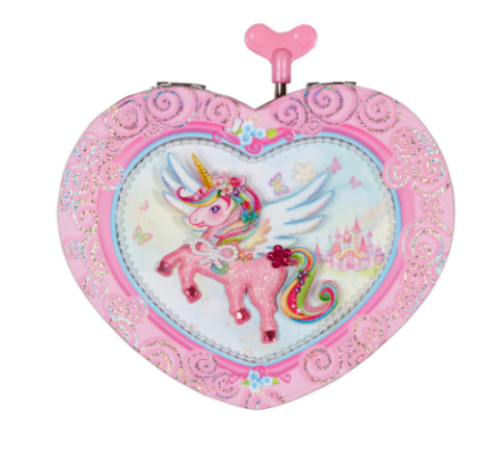 Music Jewellery Box Unicorn