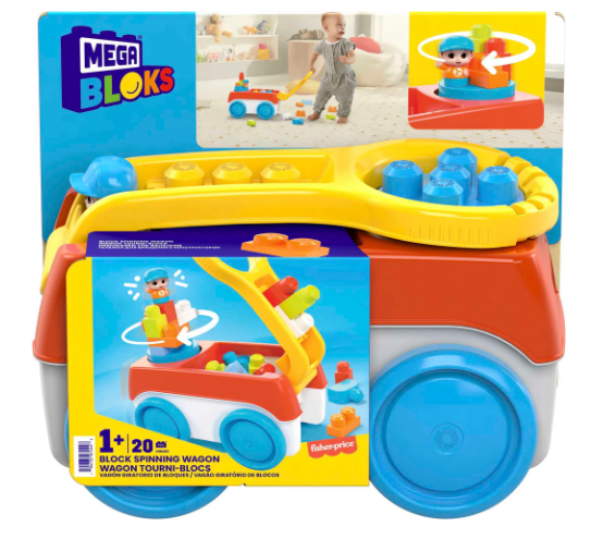 Mega Bloks Spinning Wagon