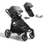 Baby Jogger City Select 2 Stroller + 2nd Seat Package Lunar Black