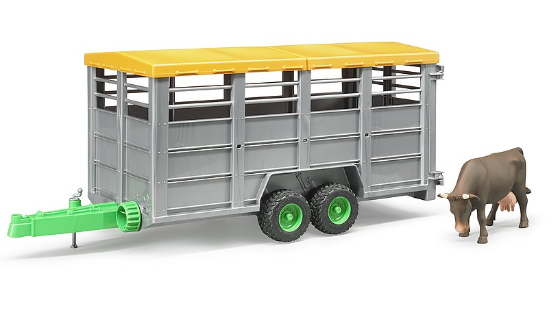 Bruder 02227 1/16 Livestock Trailer ( 1 Cow )