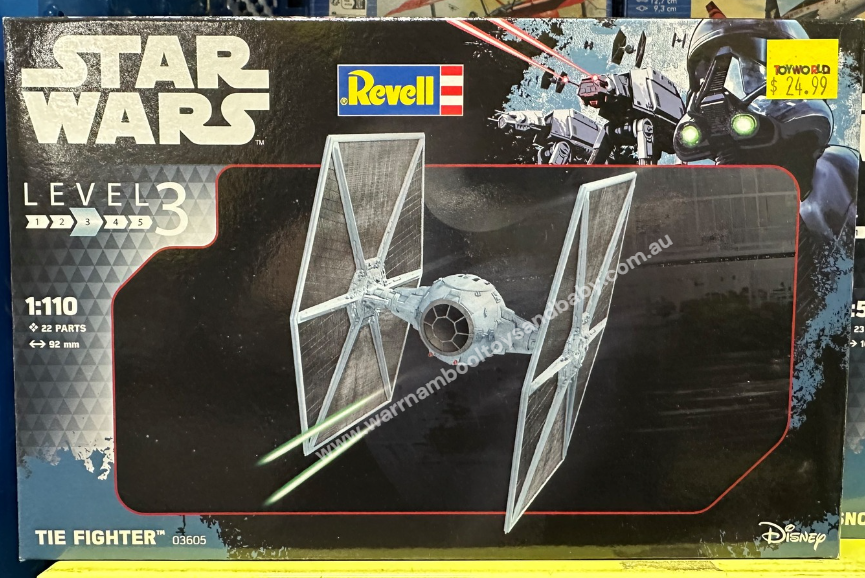 Revell 1/110 Star Wars Level 3 Glue Kits Tie Fighter