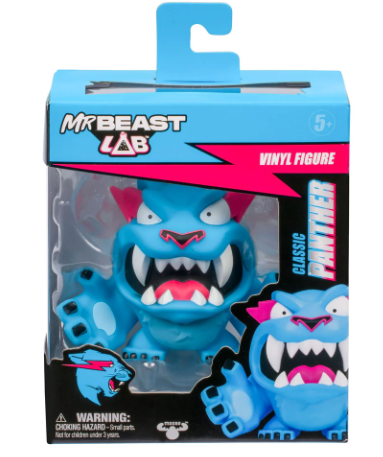 Mr Beast Lab Vinyl Figure Classic Panther