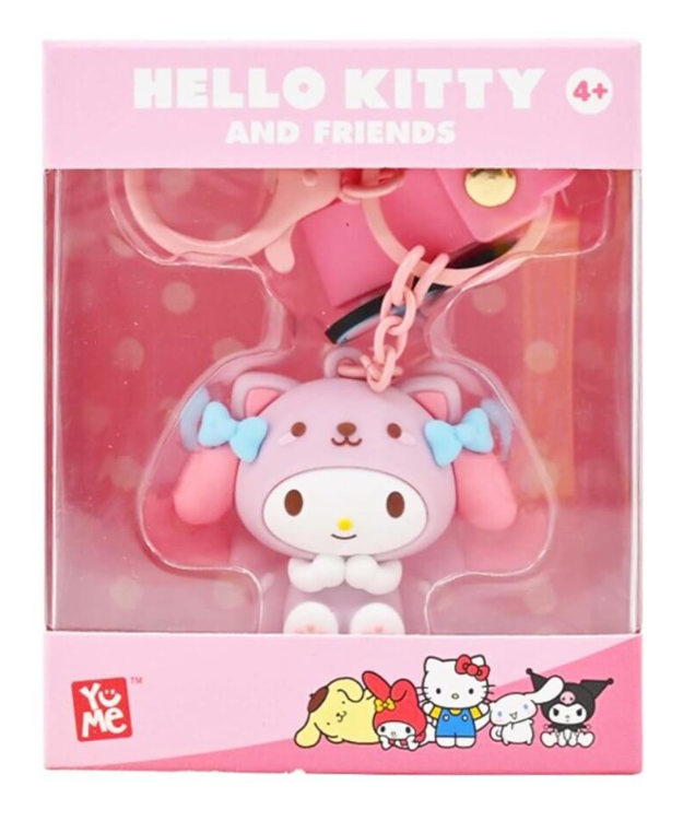 Hello Kitty Keychain with Hand Strap - MY MELODY