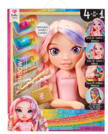 Rainbow High Styling Head 4 in 1 Bella Parker