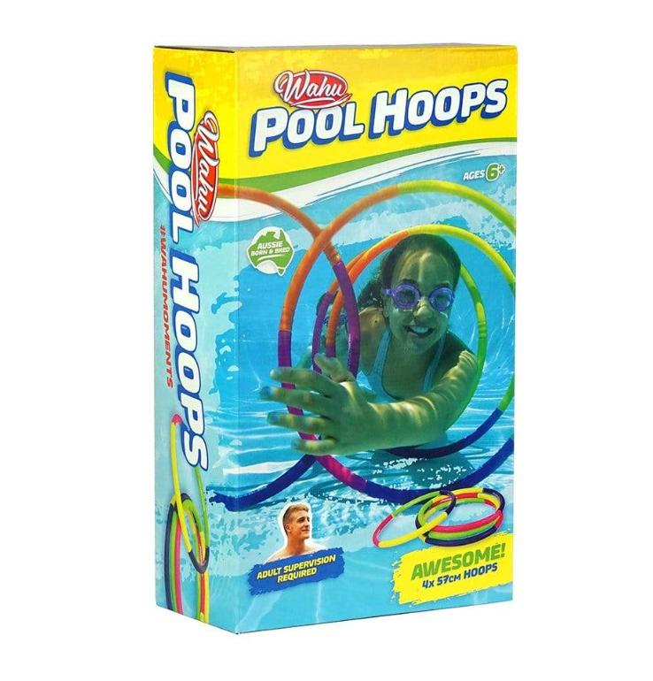 Wahu Pool Hoops 4pk