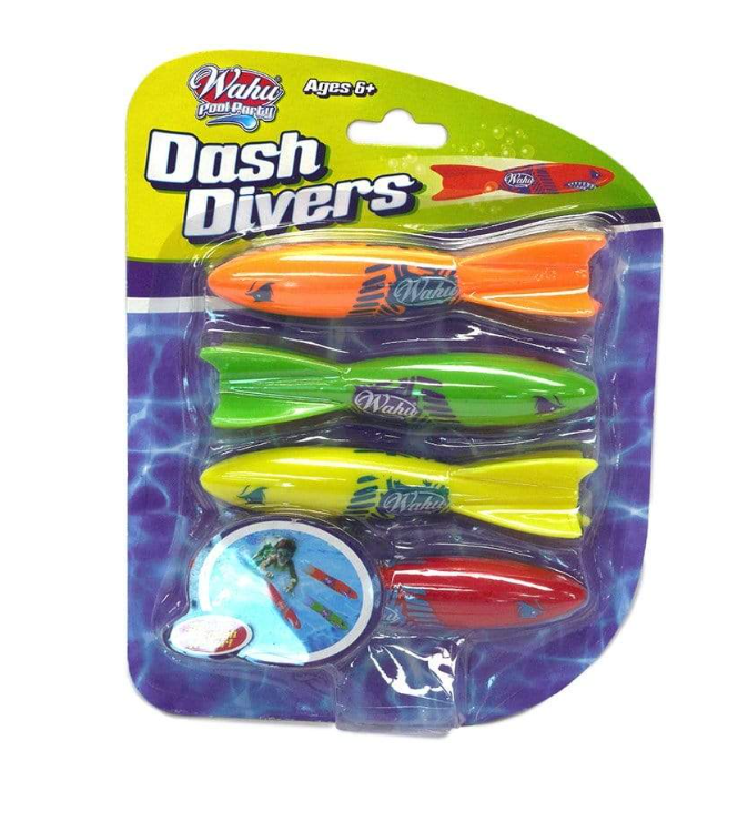 Wahu Dash Divers 4pk