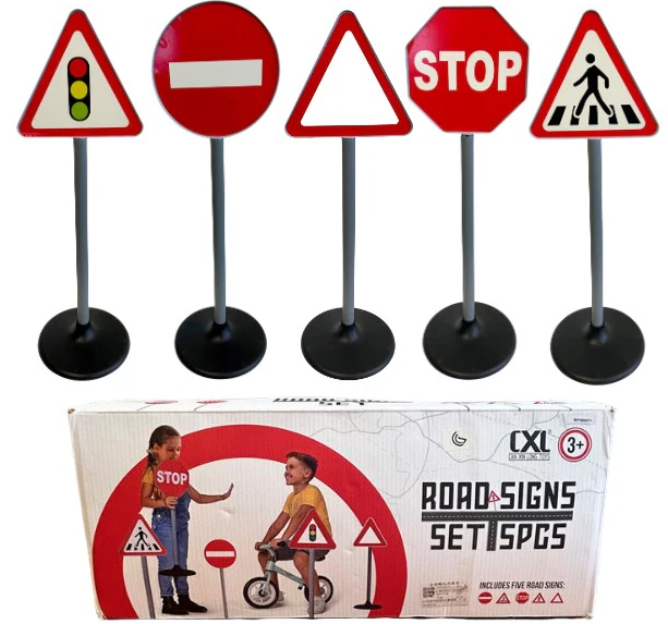 Road Signs Set 5pc