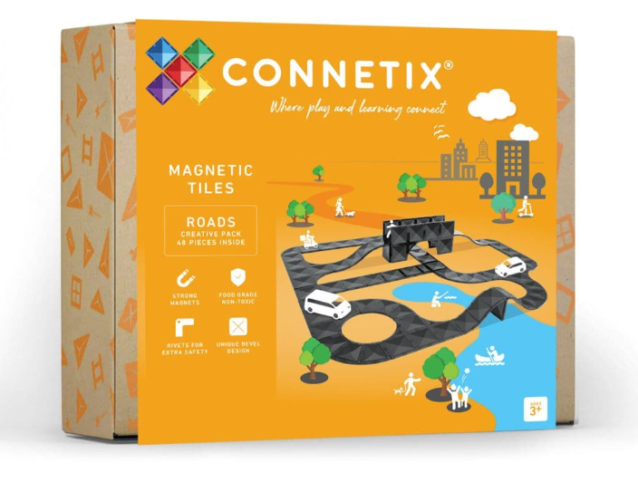 Connetix Creative Roads Pack 48pc