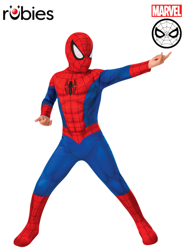 Spiderman Classic Costume Size 6-8 yrs