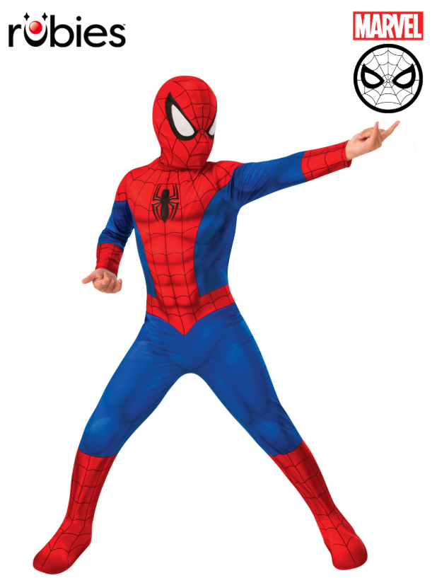 Spiderman Classic Costume Size 3-5 years