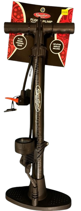 Cyclops Alloy Floor Pump with Guage