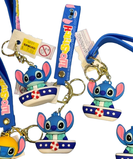 Stitch Keyring Assorted Characters
