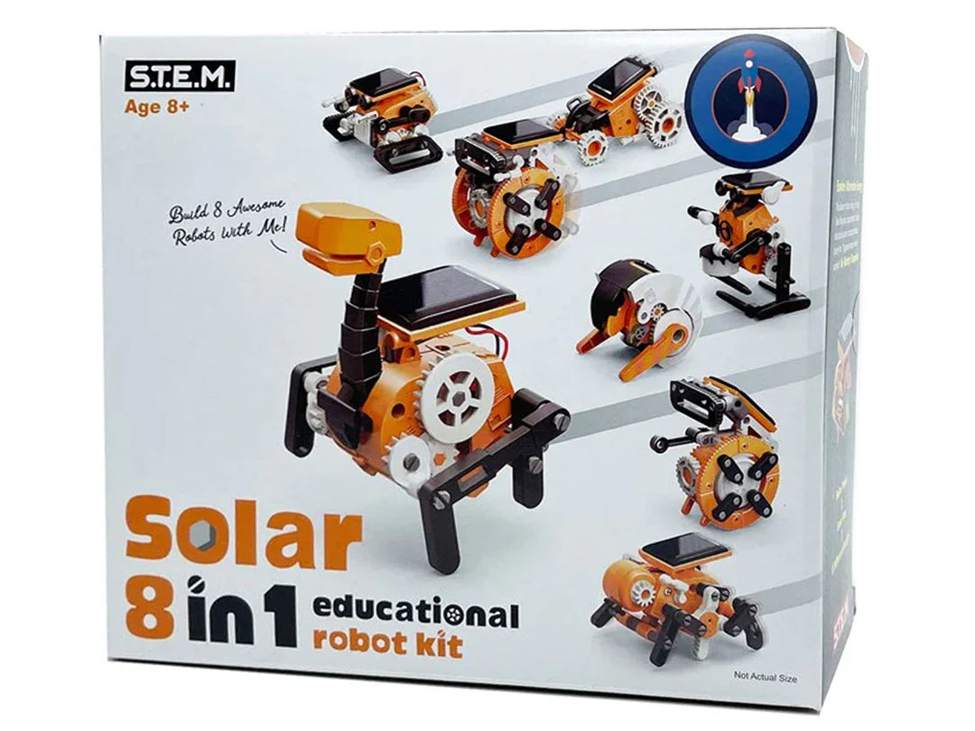 Solar 8 in 1 Educational Robot Kit