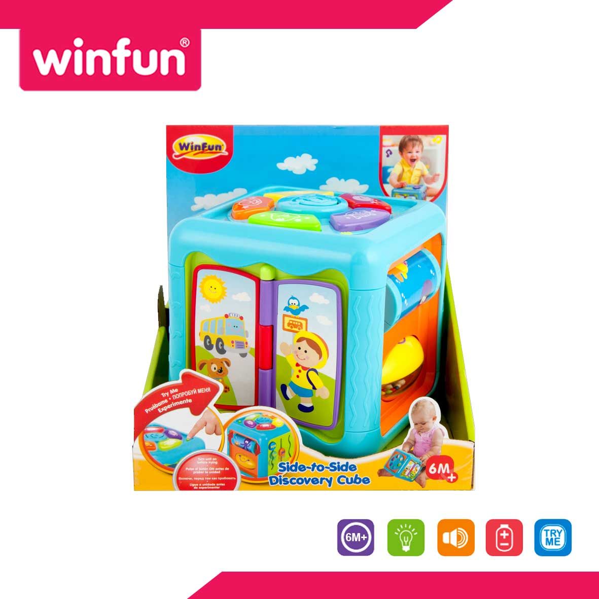 Winfun Side to Side Discovery Cube