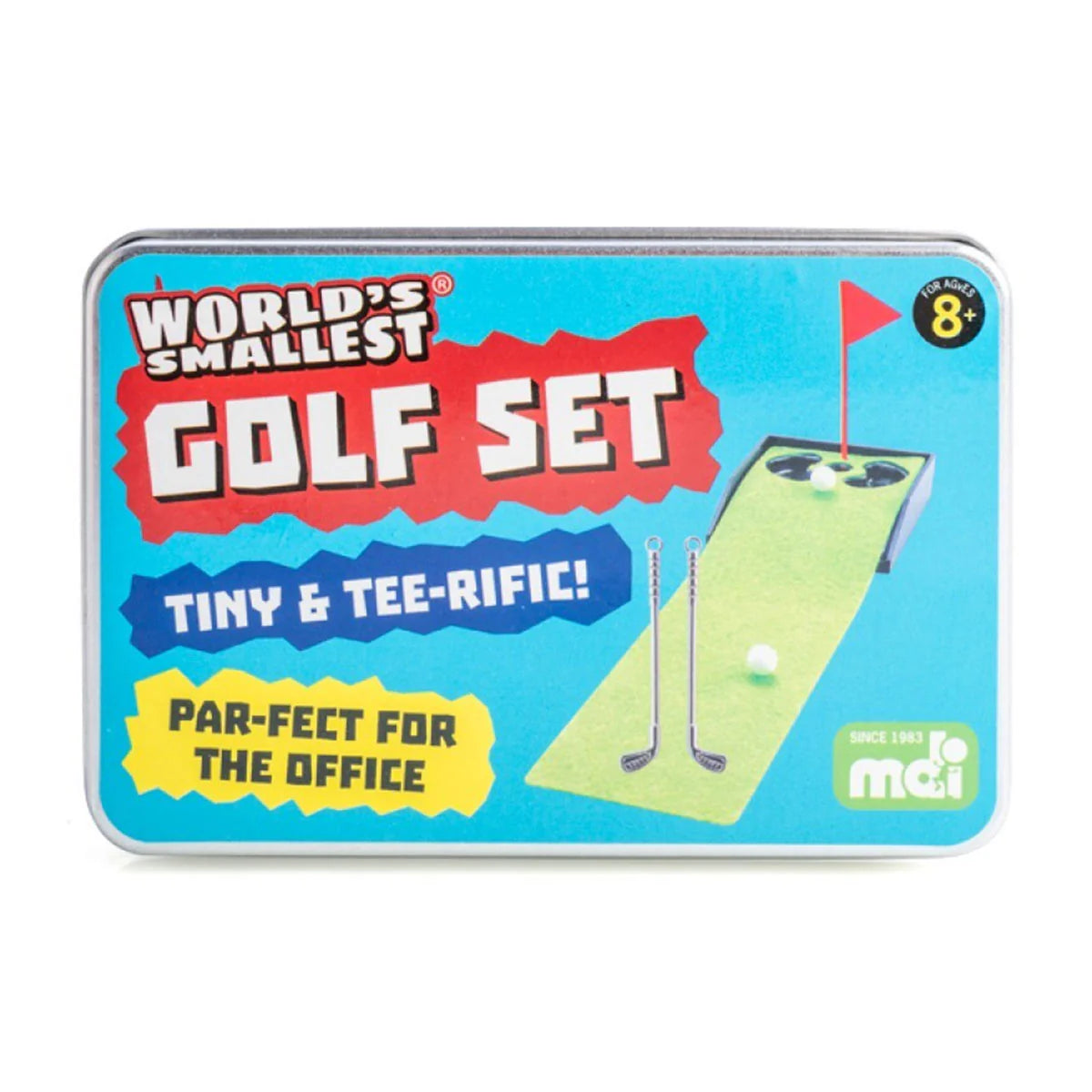 World's Smallest Golf Set in Tin