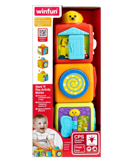 Winfun Stack N Play Activity Blocks