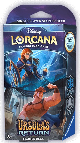 Lorcana S4 Ursula's Return Starter Deck Anna / Hercules