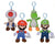 Super Mario Plush Key Ring Assorted